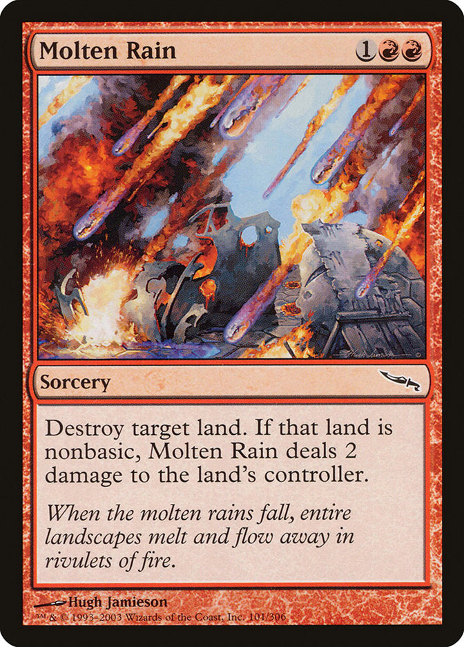 Molten Rain [Mirrodin] | Card Citadel