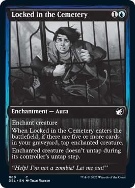 Locked in the Cemetery [Innistrad: Double Feature] | Card Citadel