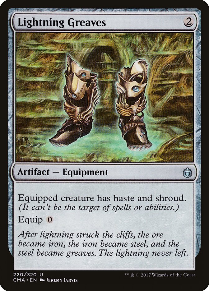 Lightning Greaves [Commander Anthology] | Card Citadel