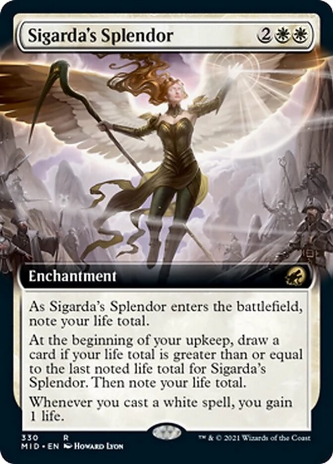 Sigarda's Splendor (Extended) [Innistrad: Midnight Hunt] | Card Citadel