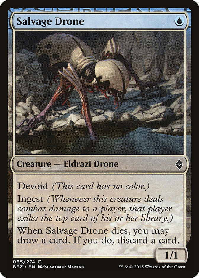 Salvage Drone [Battle for Zendikar] | Card Citadel