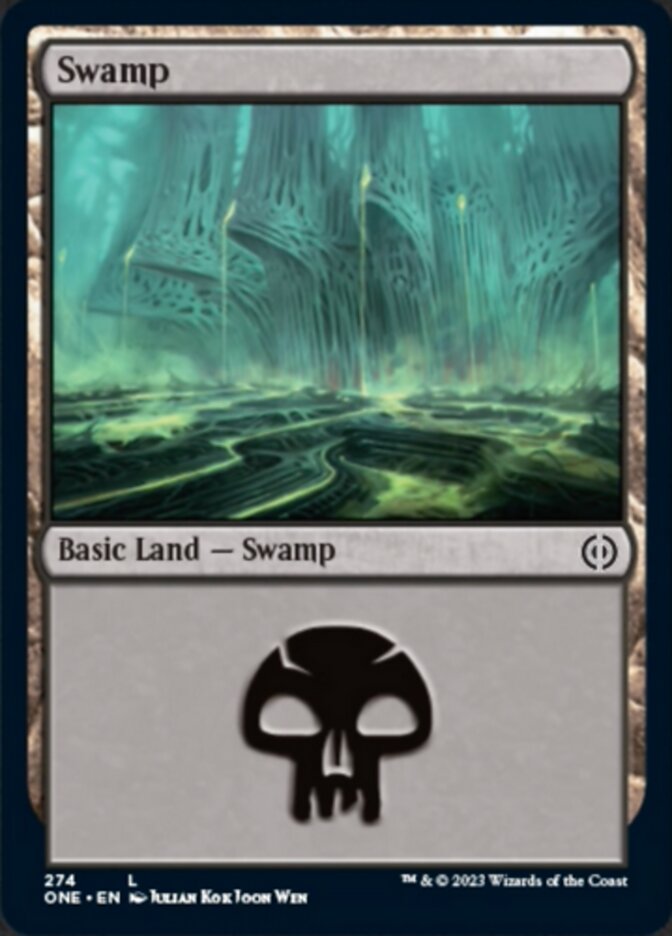 Swamp (274) [Phyrexia: All Will Be One] | Card Citadel