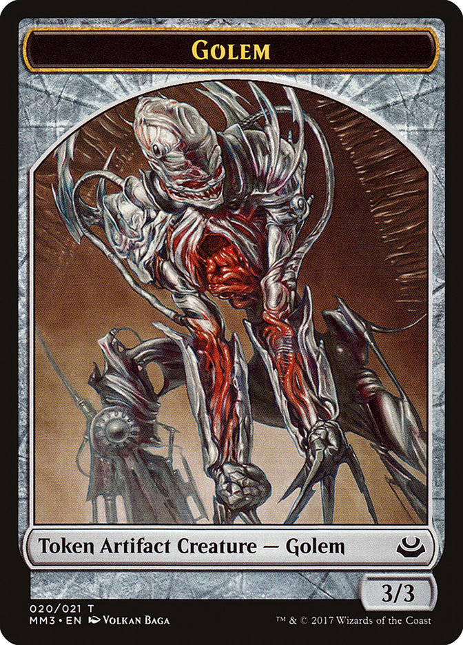 Golem [Modern Masters 2017 Tokens] | Card Citadel