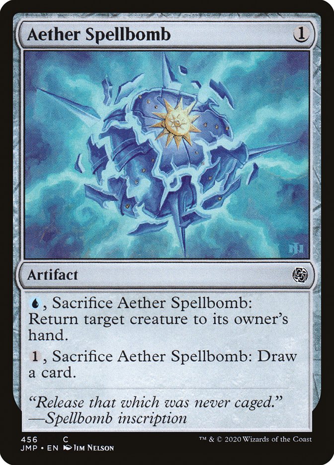 Aether Spellbomb [Jumpstart] | Card Citadel