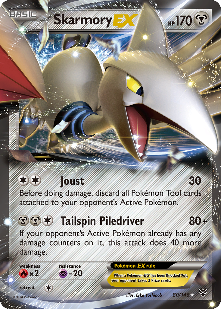 Skarmory EX (80/146) [XY: Base Set] | Card Citadel