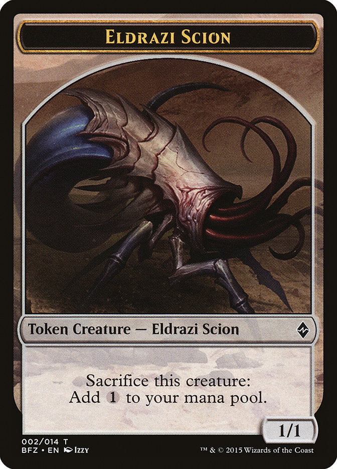 Eldrazi Scion (002/014) [Battle for Zendikar Tokens] | Card Citadel
