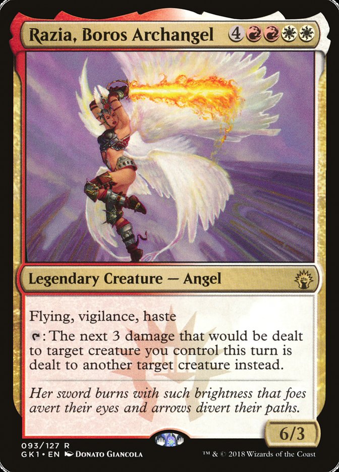 Razia, Boros Archangel [GRN Guild Kit] | Card Citadel