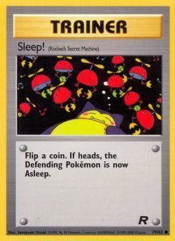 Sleep! (79/82) [Team Rocket Unlimited] | Card Citadel