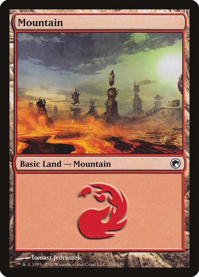 Mountain [Scars of Mirrodin] | Card Citadel