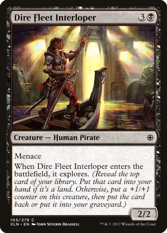 Dire Fleet Interloper [Ixalan] | Card Citadel