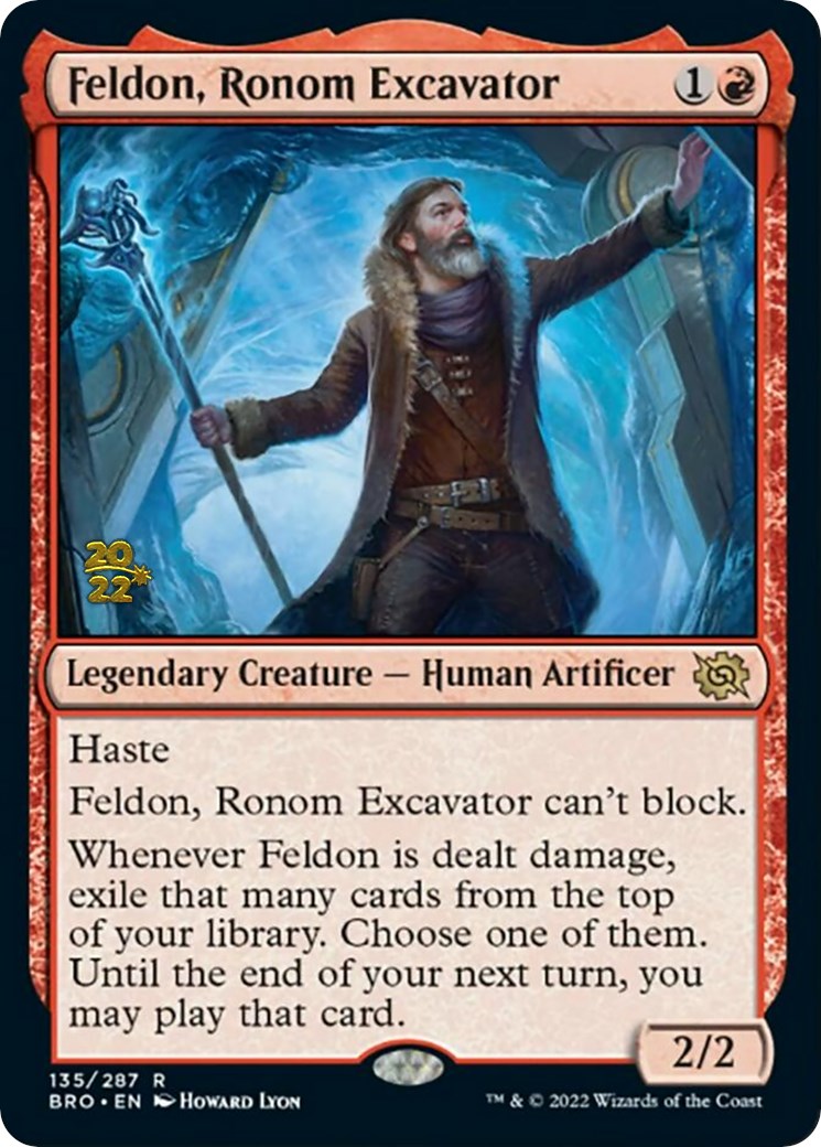 Feldon, Ronom Excavator [The Brothers' War: Prerelease Promos] | Card Citadel