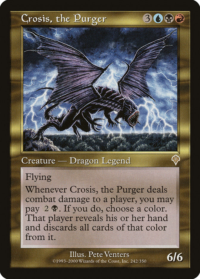 Crosis, the Purger [Invasion] | Card Citadel