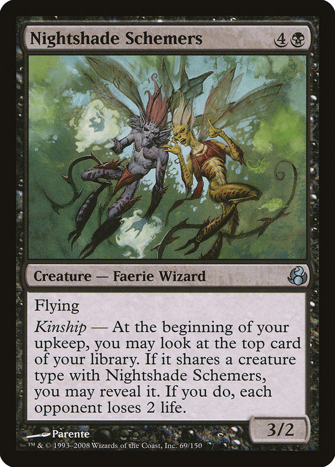 Nightshade Schemers [Morningtide] | Card Citadel