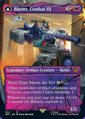 Blaster, Combat DJ // Blaster, Morale Booster (Shattered Glass) [Universes Beyond: Transformers] | Card Citadel