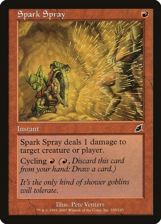 Spark Spray [Scourge] | Card Citadel