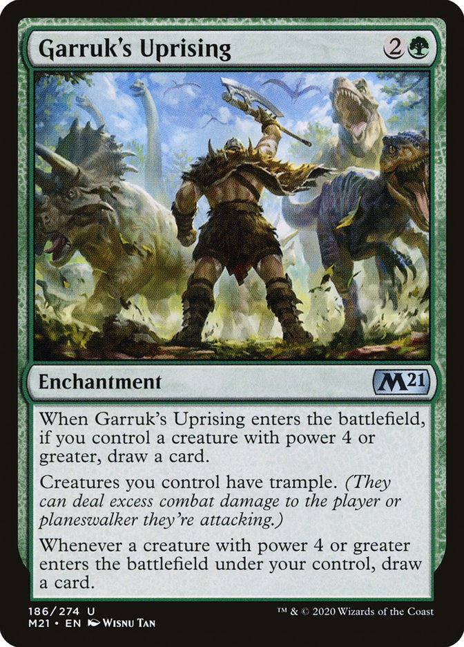 Garruk's Uprising [Core Set 2021] | Card Citadel