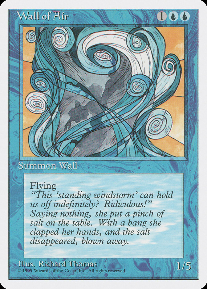 Wall of Air [Fourth Edition] | Card Citadel