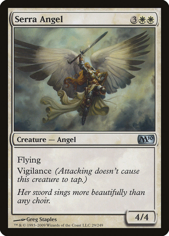 Serra Angel [Magic 2010] | Card Citadel