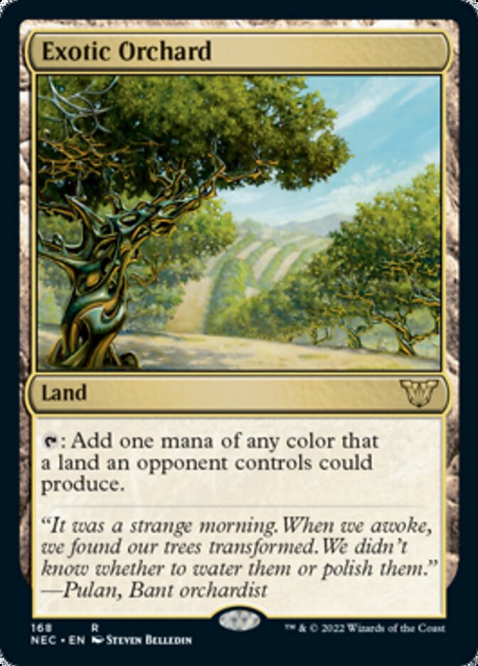 Exotic Orchard [Kamigawa: Neon Dynasty Commander] | Card Citadel