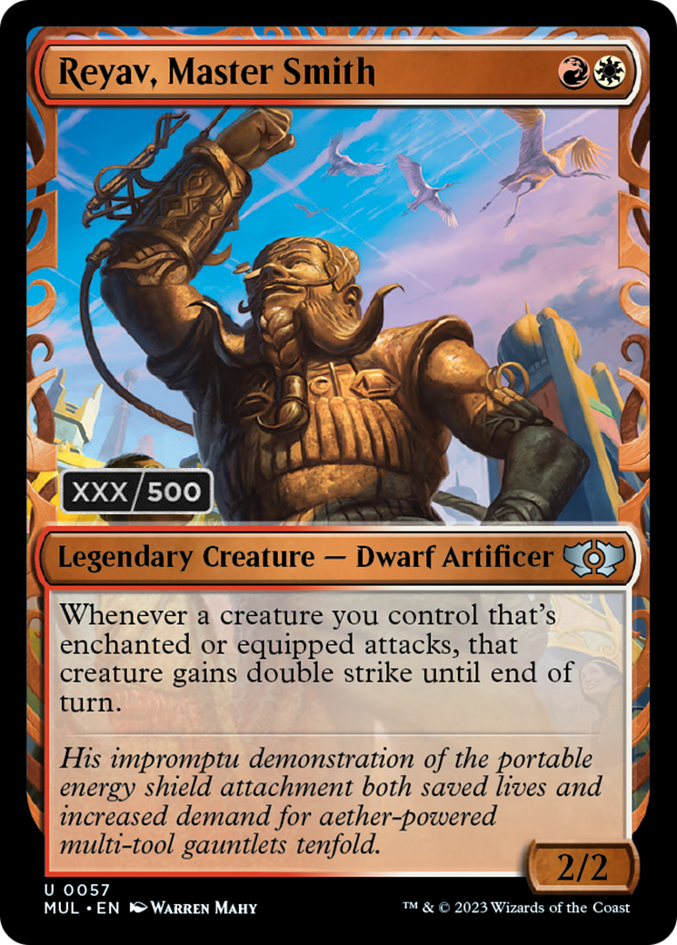 Reyav, Master Smith (Serialized) [Multiverse Legends] | Card Citadel