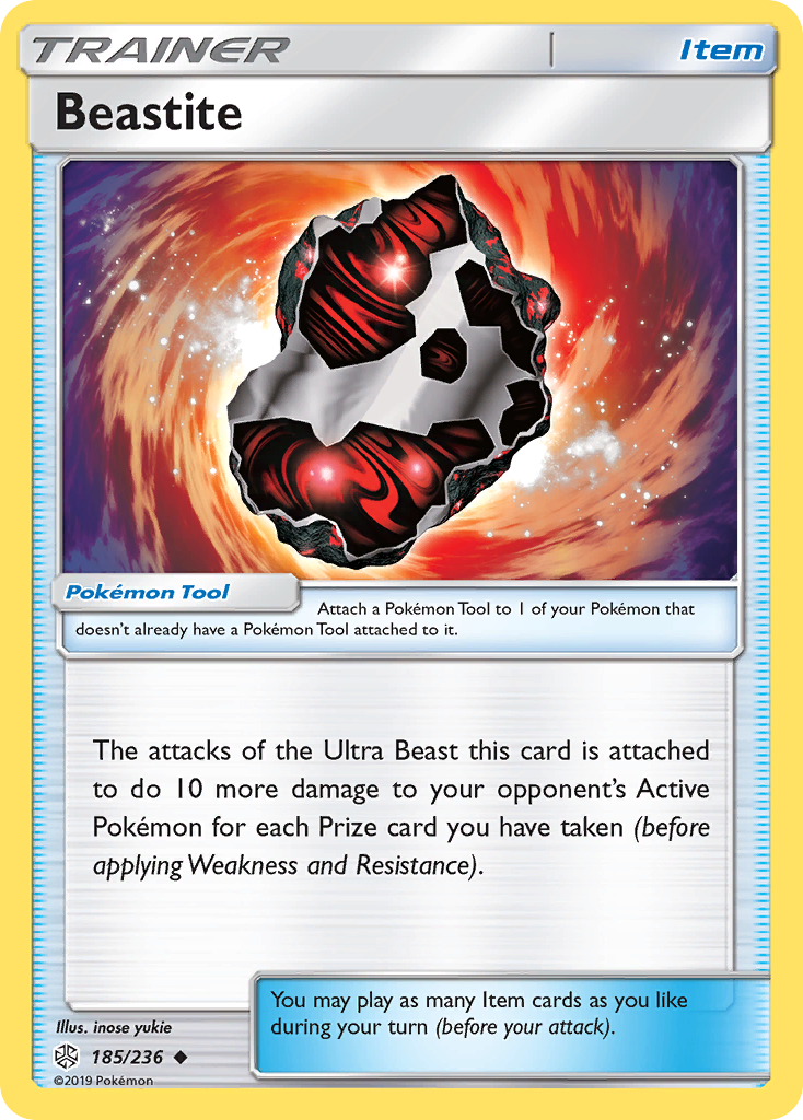 Beastite (185/236) [Sun & Moon: Cosmic Eclipse] | Card Citadel