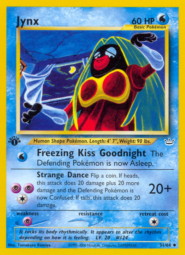 Jynx (31/64) [Neo Revelation 1st Edition] | Card Citadel