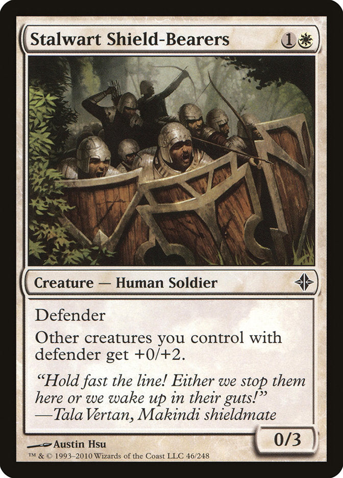Stalwart Shield-Bearers [Rise of the Eldrazi] | Card Citadel