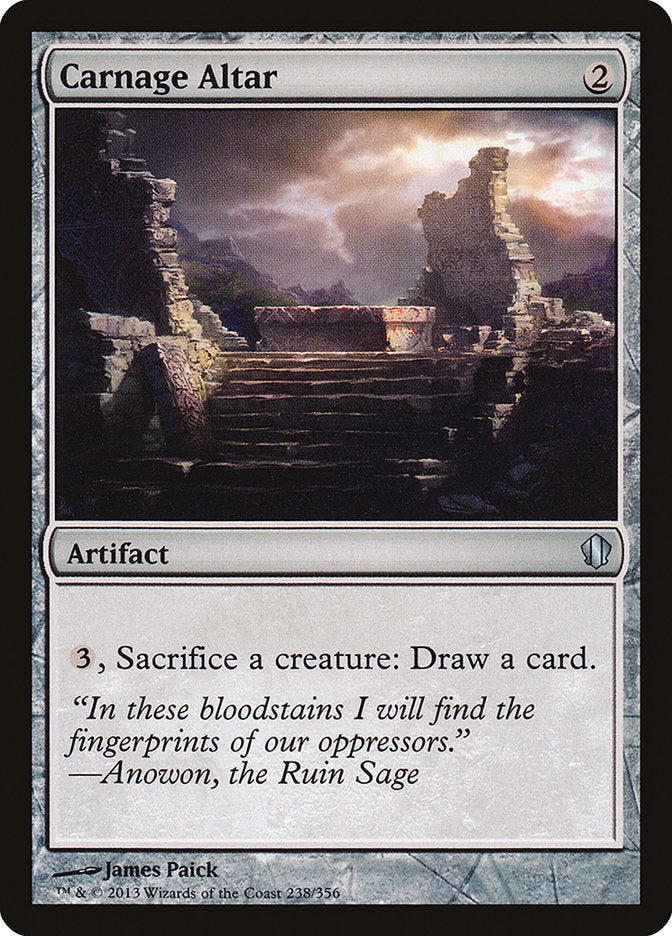 Carnage Altar [Commander 2013] | Card Citadel