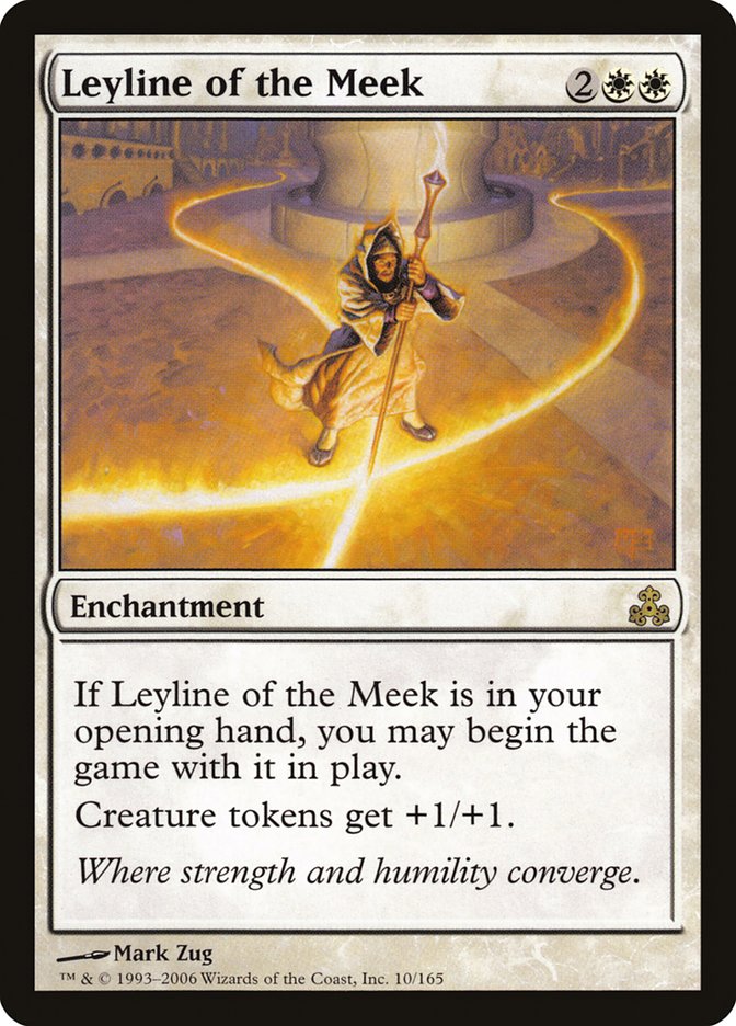 Leyline of the Meek [Guildpact] | Card Citadel