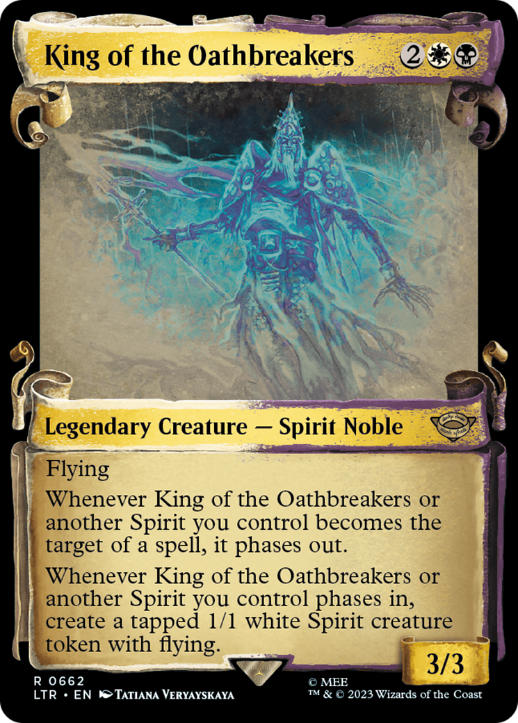 King of the Oathbreakers [The Lord of the Rings: Tales of Middle-Earth Showcase Scrolls] | Card Citadel