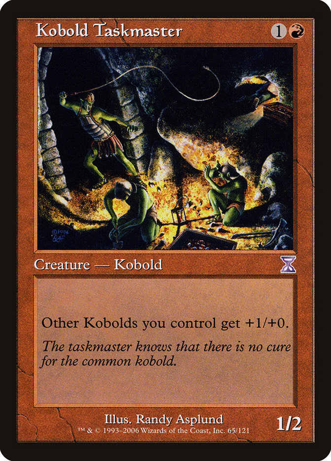 Kobold Taskmaster [Time Spiral Timeshifted] | Card Citadel
