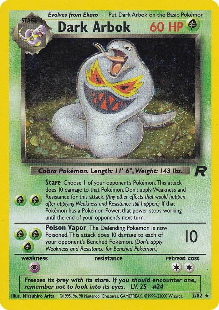 Dark Arbok (2/82) [Team Rocket Unlimited] | Card Citadel