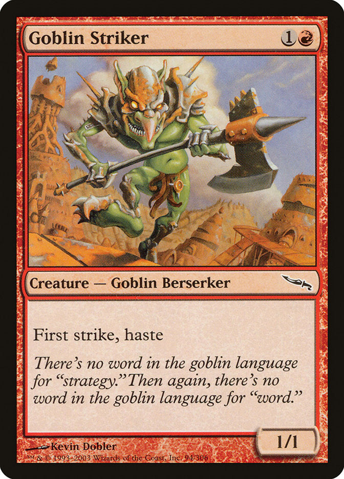 Goblin Striker [Mirrodin] | Card Citadel