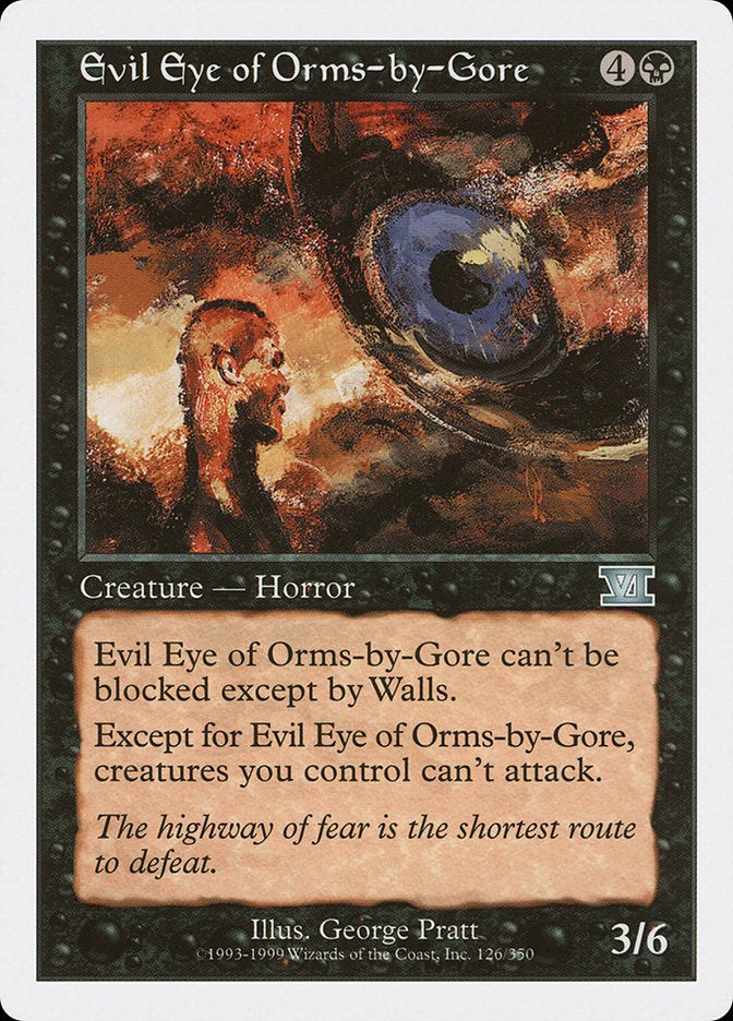 Evil Eye of Orms-by-Gore [Classic Sixth Edition] | Card Citadel