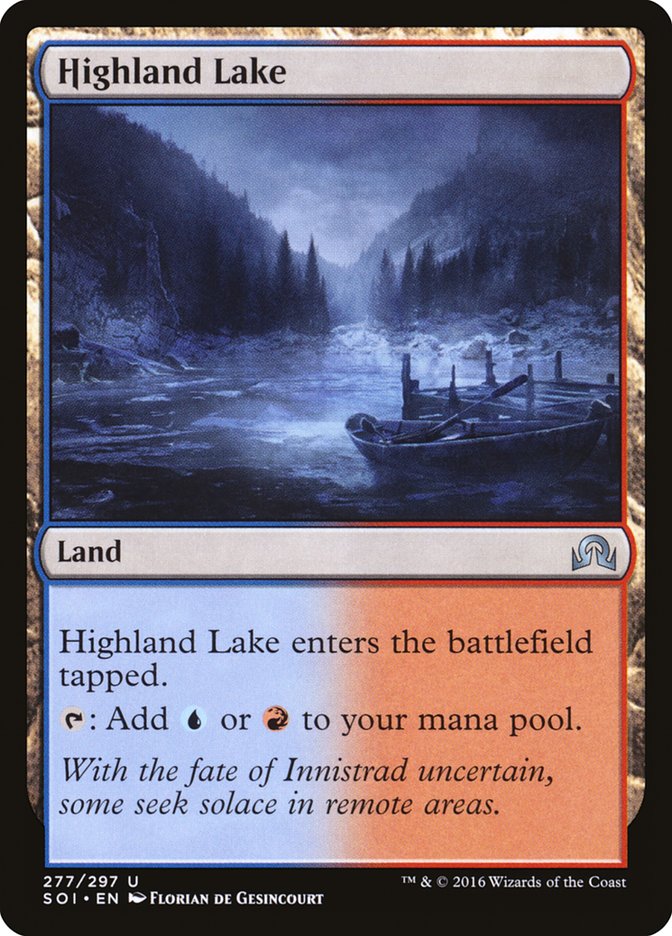 Highland Lake [Shadows over Innistrad] | Card Citadel