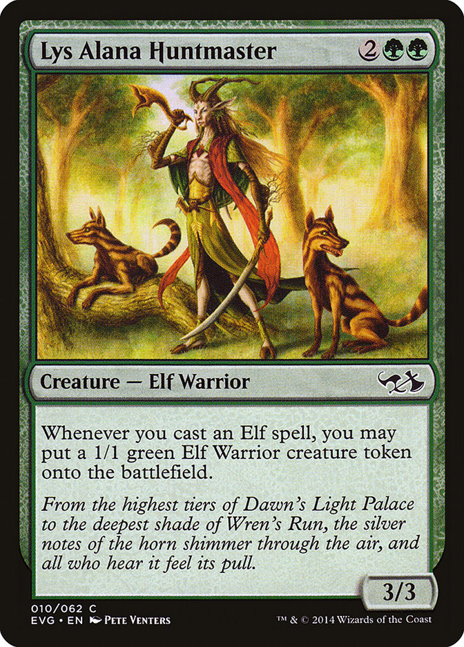 Lys Alana Huntmaster (Elves vs. Goblins) [Duel Decks Anthology] | Card Citadel