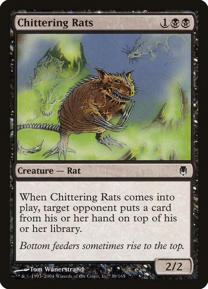 Chittering Rats [Darksteel] | Card Citadel