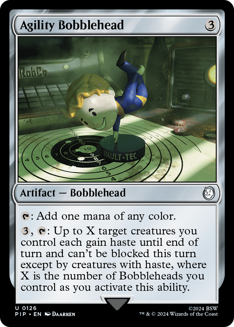 Agility Bobblehead [Fallout] | Card Citadel