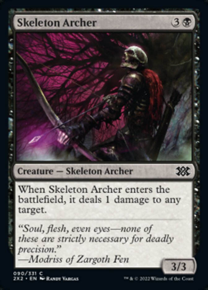 Skeleton Archer [Double Masters 2022] | Card Citadel