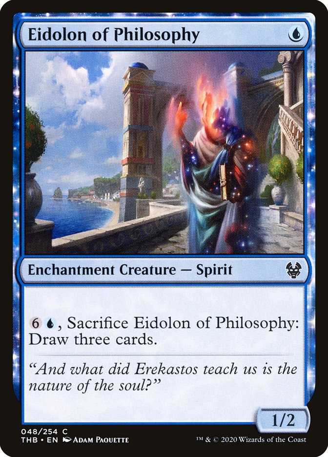 Eidolon of Philosophy [Theros Beyond Death] | Card Citadel