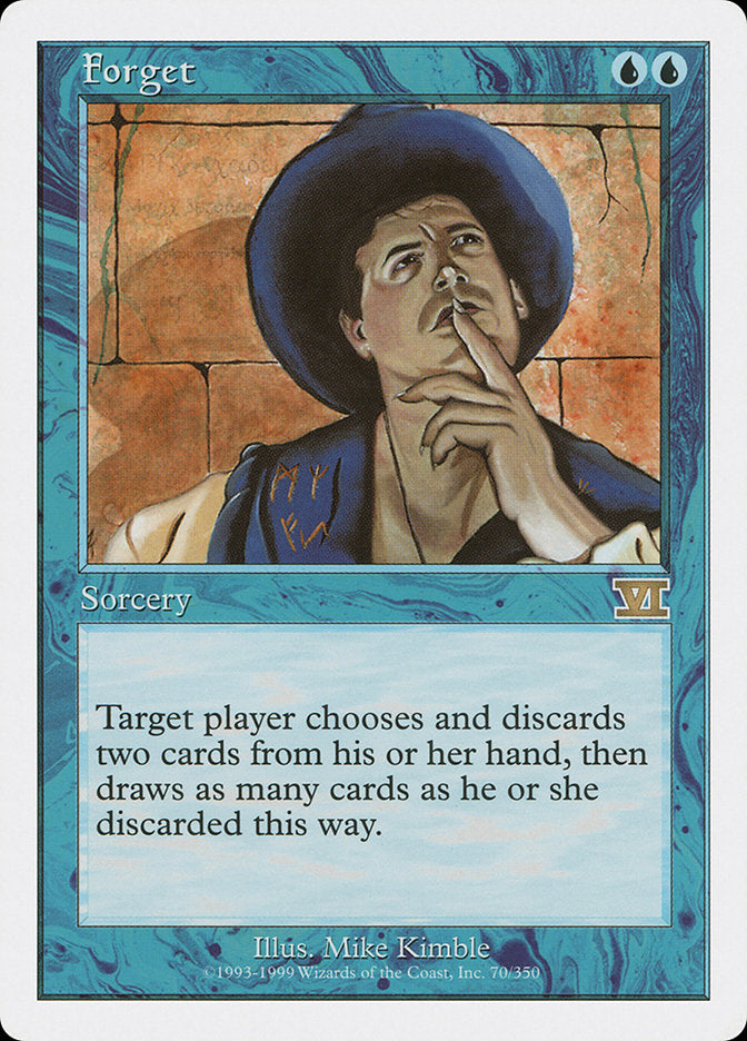 Forget [Classic Sixth Edition] | Card Citadel