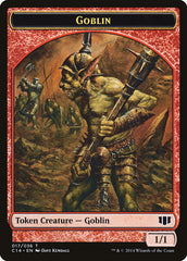 Goblin // Goat Double-sided Token [Commander 2014 Tokens] | Card Citadel