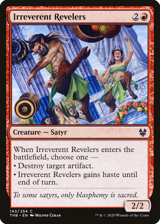 Irreverent Revelers [Theros Beyond Death] | Card Citadel