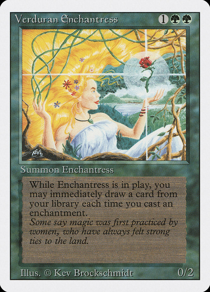 Verduran Enchantress [Revised Edition] | Card Citadel