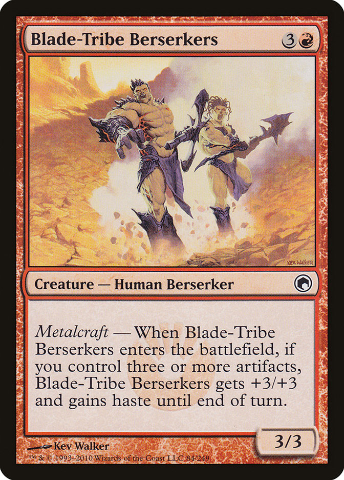 Blade-Tribe Berserkers [Scars of Mirrodin] | Card Citadel
