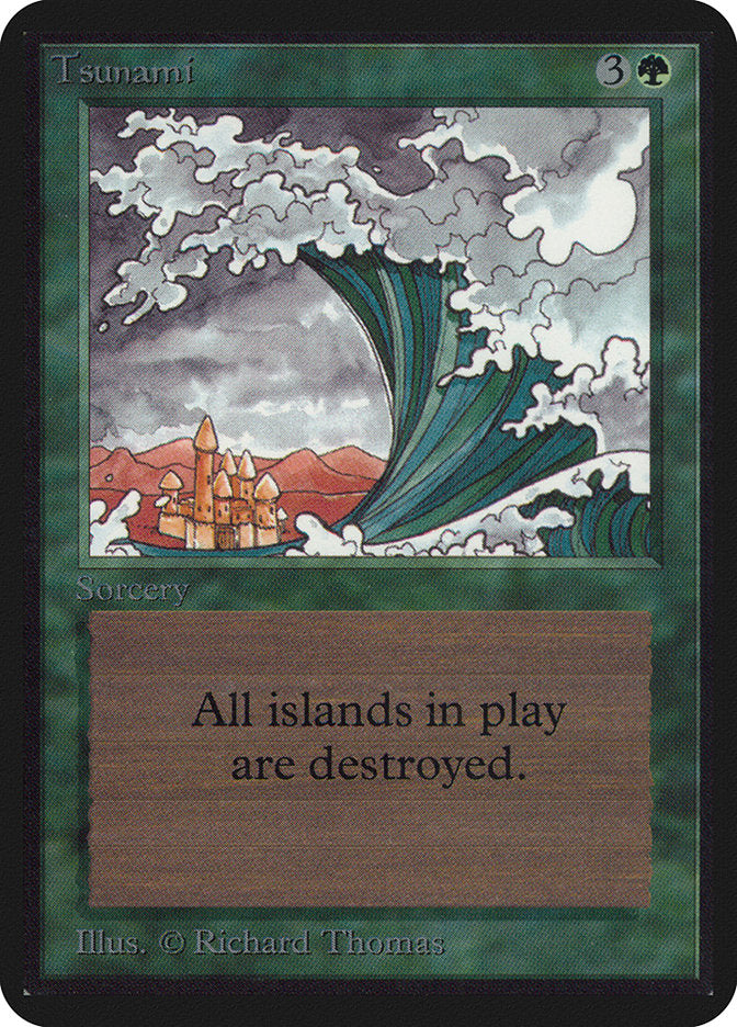 Tsunami [Limited Edition Alpha] | Card Citadel