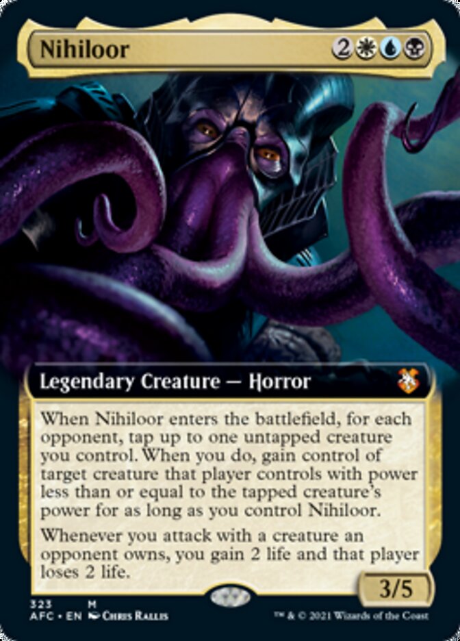 Nihiloor (Extended) [Dungeons & Dragons: Adventures in the Forgotten Realms Commander] | Card Citadel