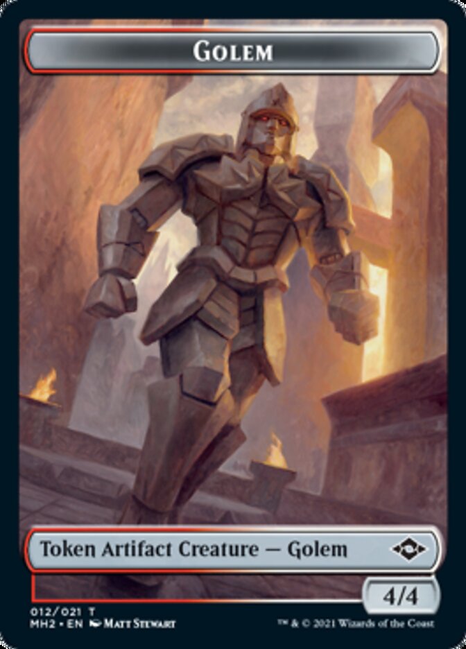 Golem Token [Modern Horizons 2 Tokens] | Card Citadel