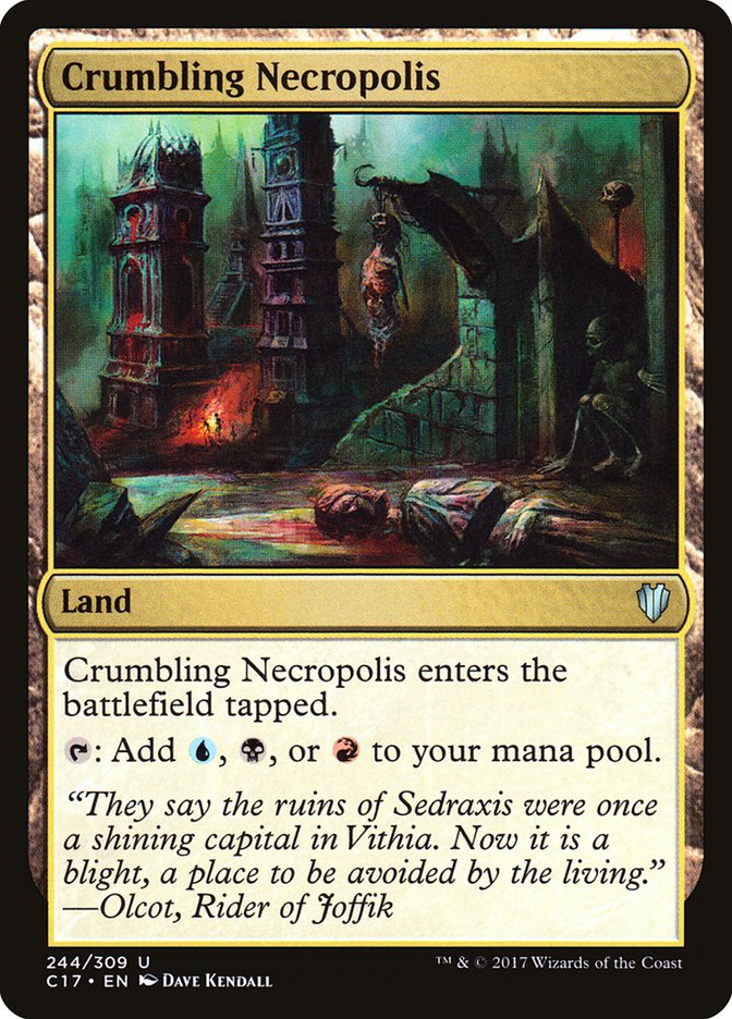 Crumbling Necropolis [Commander 2017] | Card Citadel