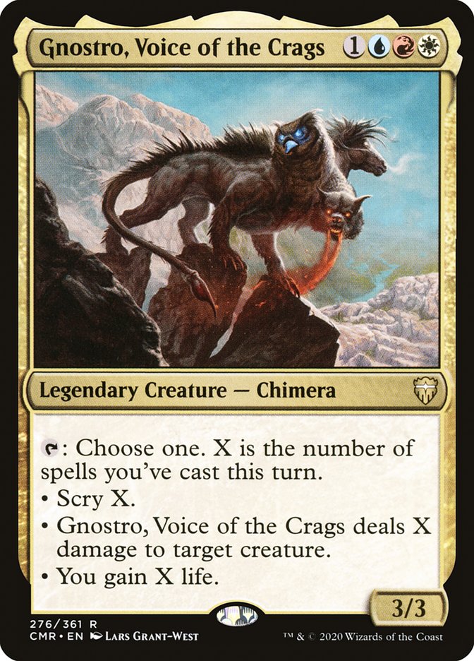 Gnostro, Voice of the Crags [Commander Legends] | Card Citadel
